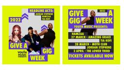 give a gig week headliners